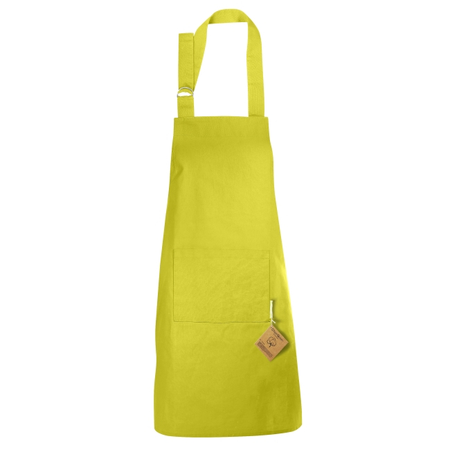 Tablier publicitaire 100 % coton bio - Master Cook Vert 